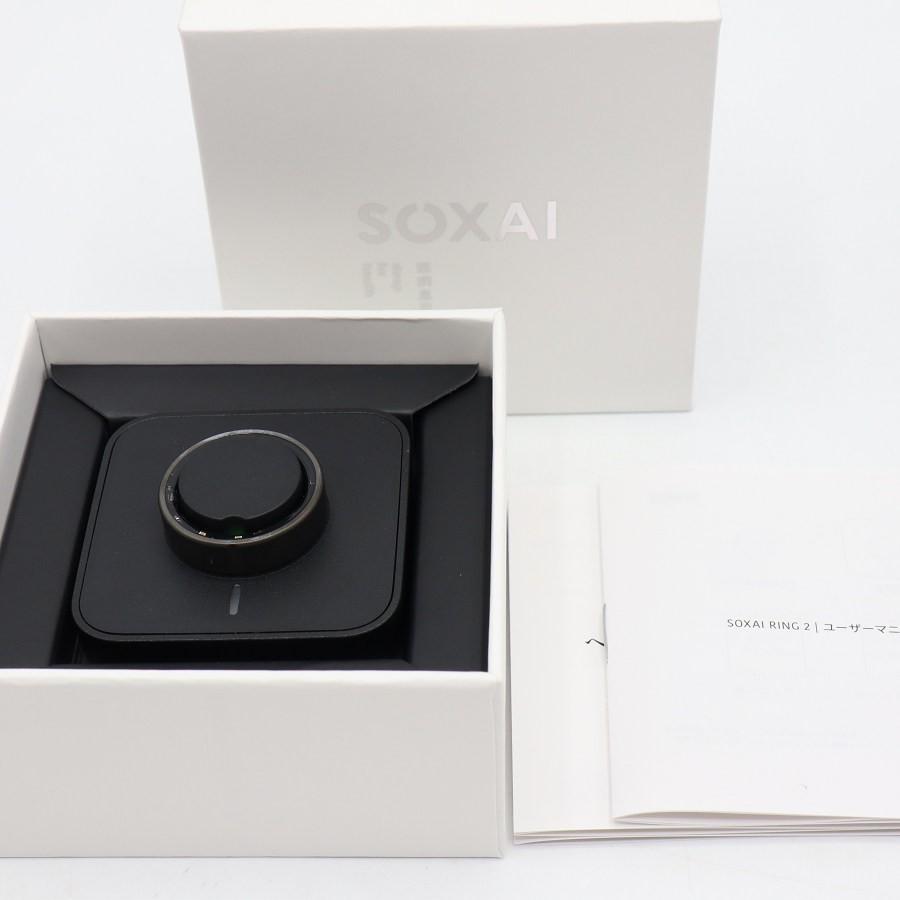 【美品】SOXAI RING 2 マットブラック 20号 SOXAIRING2MBK20 スマートリング ソクサイリング 本体 ボーナスストア+5％【美品】SOXAI RING 2 マットブラック 20号