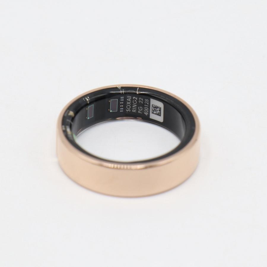 ボーナスストアPlus【美品】SOXAI RING 2 ピンクゴールド 22号
