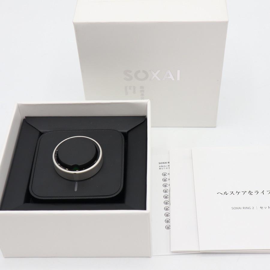 ボーナスストア+5％【美品】SOXAI RING 2 マットシルバー 24号