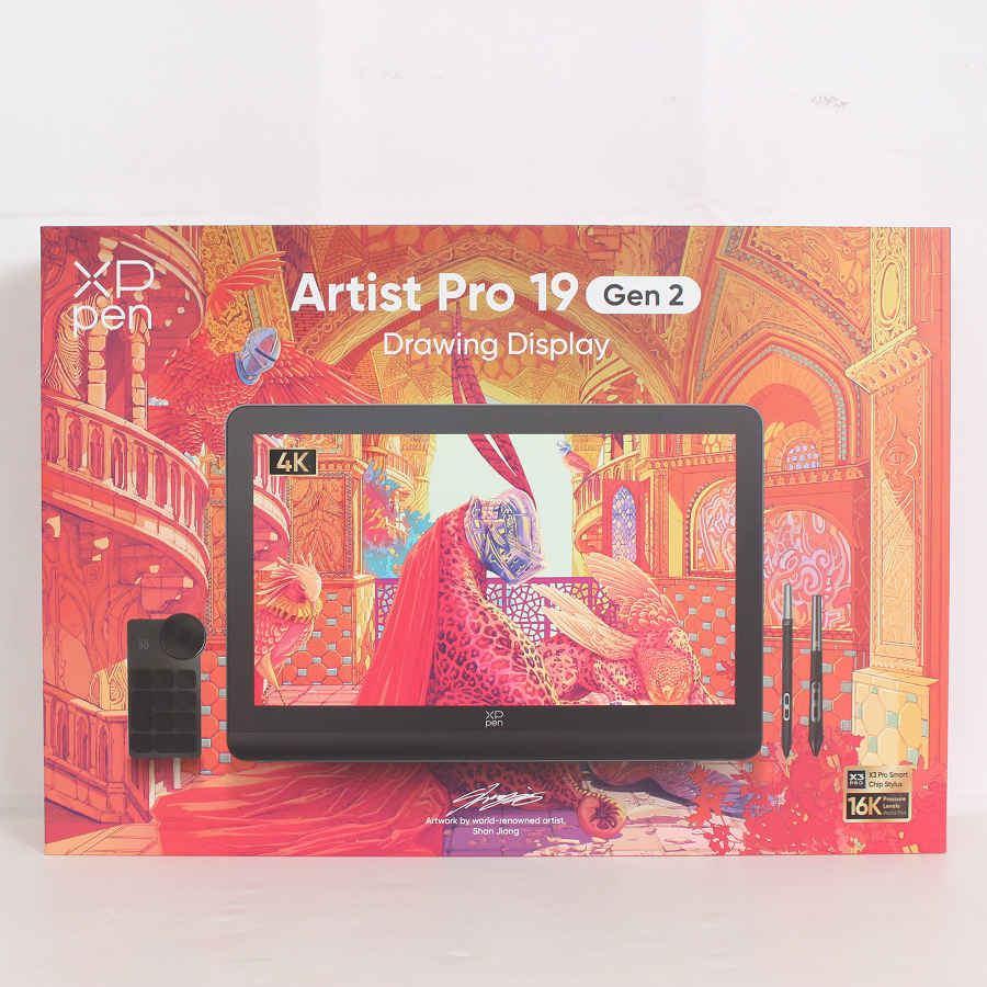 ボーナスストア+5％【美品】XP-Pen Artist Pro 19 Gen2 MD180UH グレー 