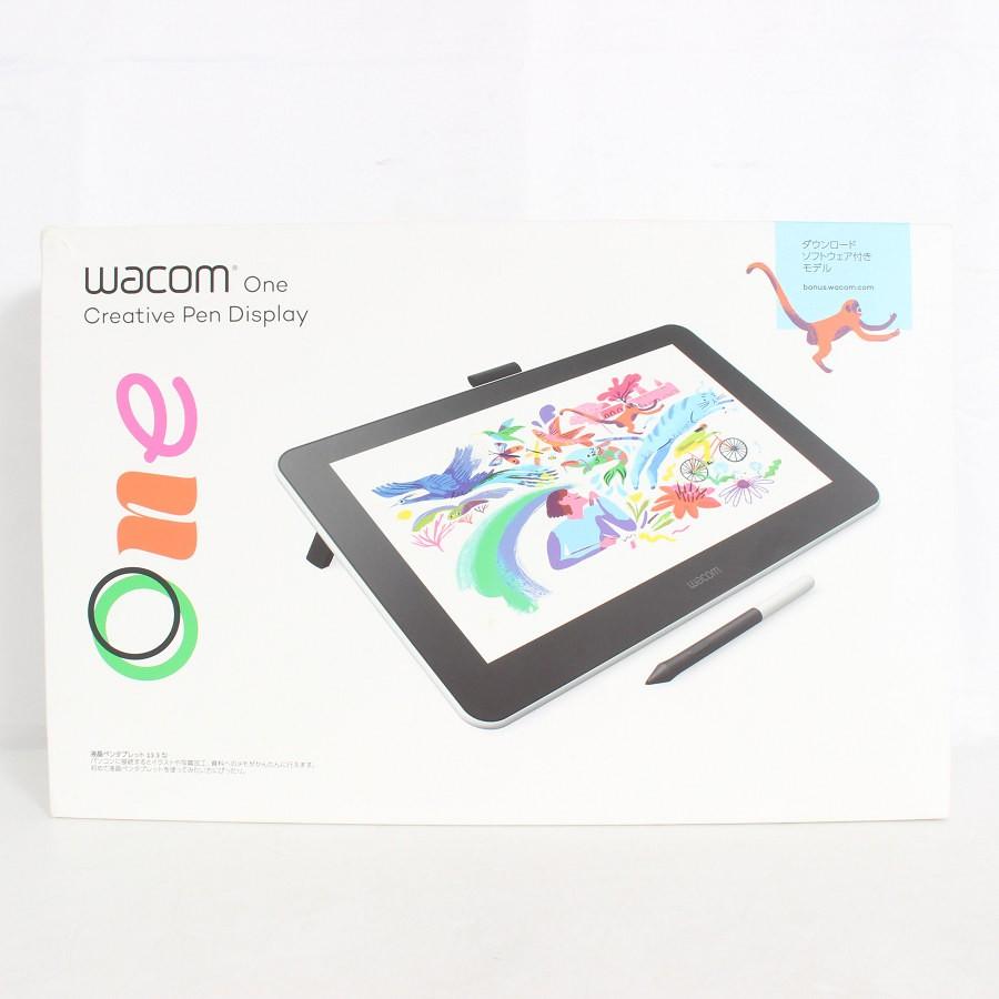 ボーナスストア+5％】WACOM One Creative Pen Display DTC133W0D 液晶