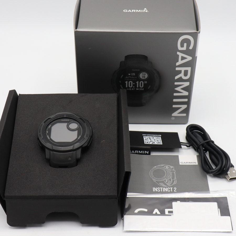 【ボーナスストア+5％】GARMIN Instinct 2 Graphite 010-02626-40 スマートウォッチ ガーミン インスティンクト 本体 | 