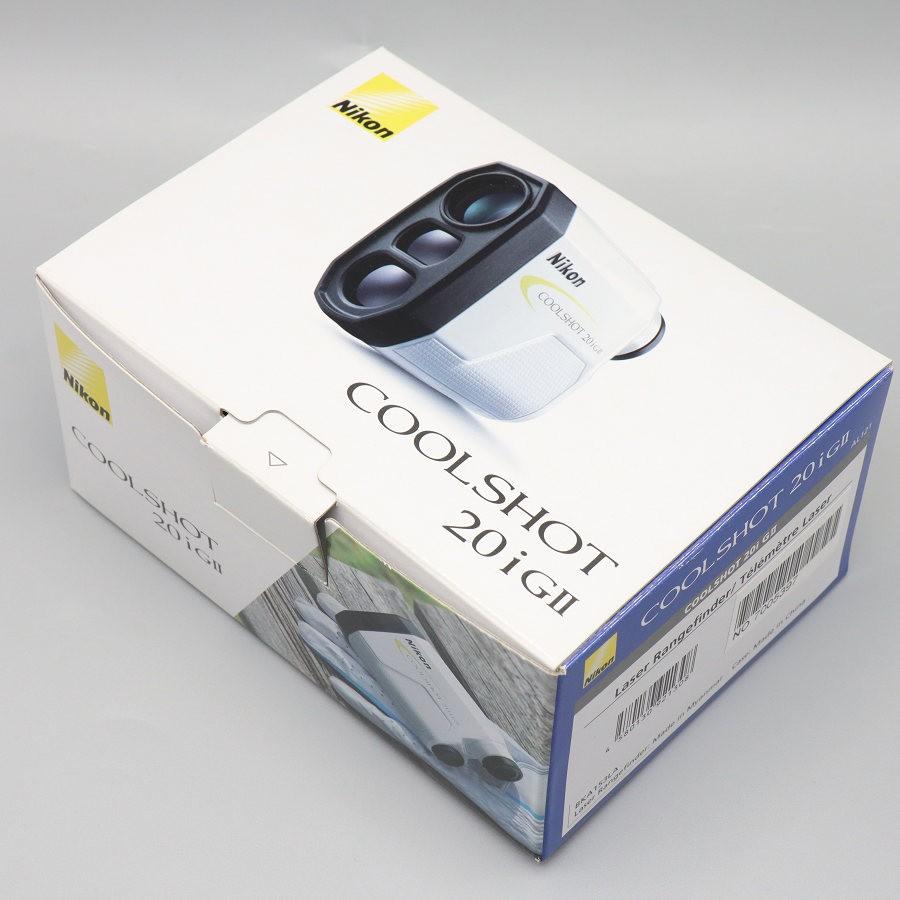【未使用級】Nikon COOLSHOT 20i GII ゴルフ用レーザー距離 ボーナスストア+5％Nikon COOLSHOT 20i GII ゴルフ用レーザー距離計