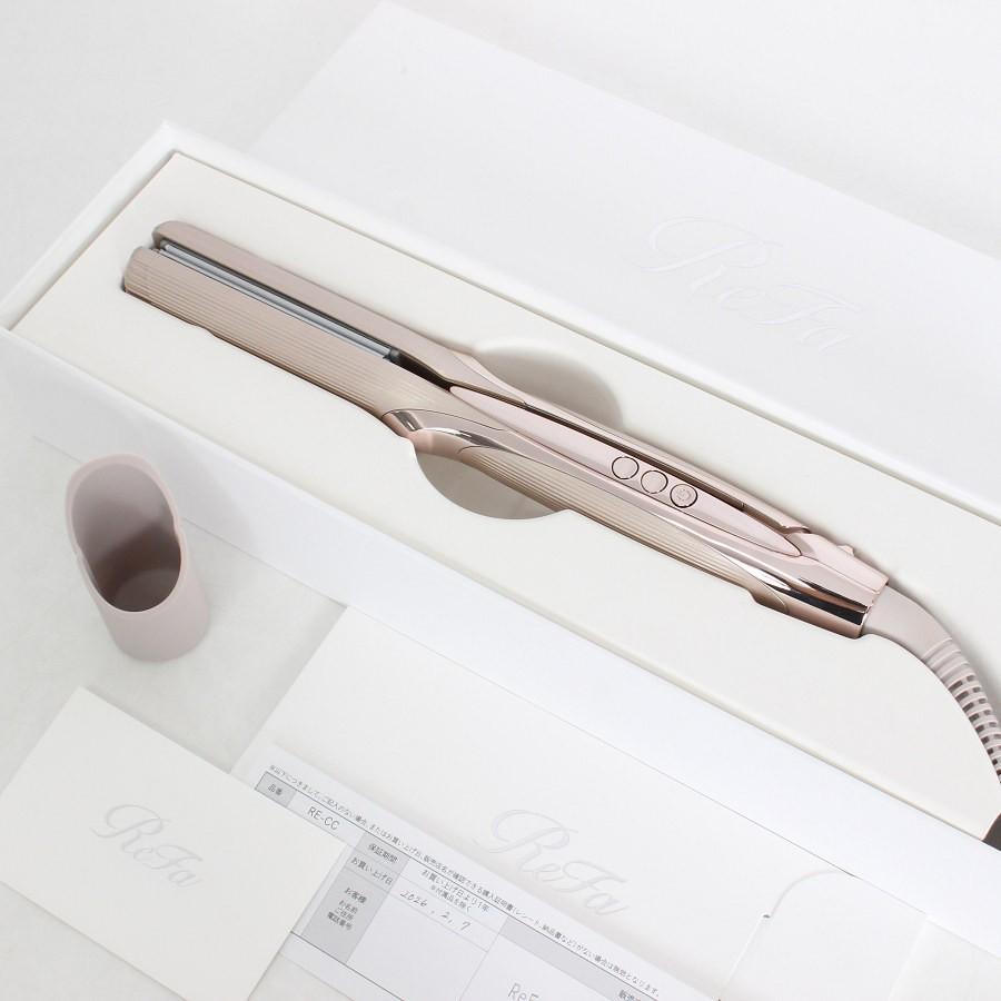 美容家電 ReFa ストレートヘアアイロン PRO+ シャンパングレージュ