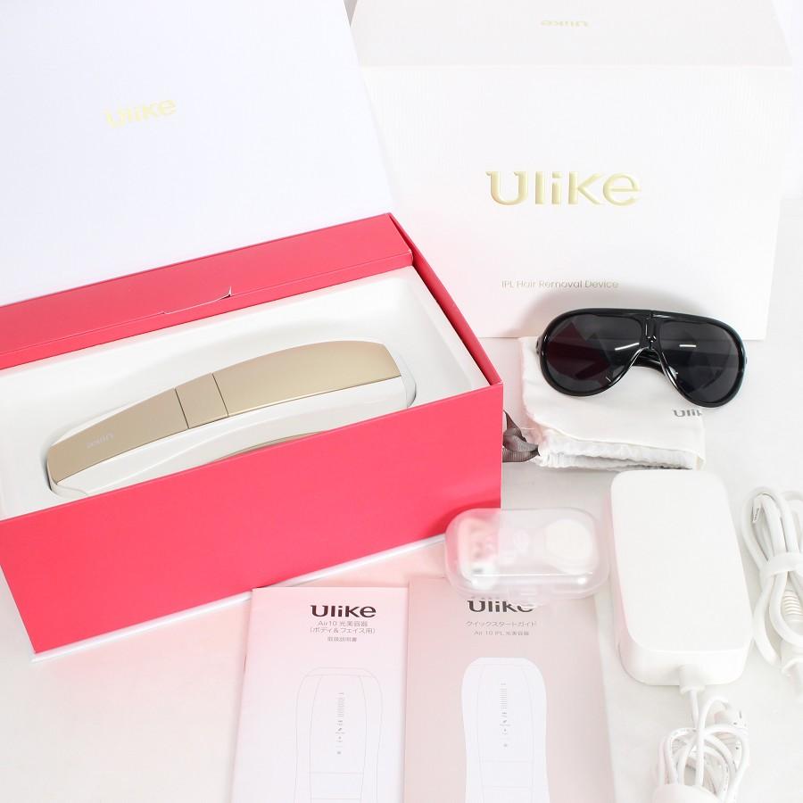 ボーナスストア+5％【美品】Ulike Air 10 IPL光美容器 UI20WG ホワイトゴールド 脱毛器 ユーライク 本体 | 