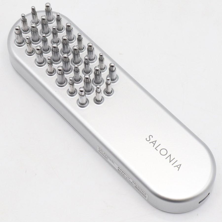 ボーナスストア+5％【美品】SALONIA SAL22206SL EMS 充電式ハリ美容ブラシ 美顔器 サロニア 本体 |  | 01