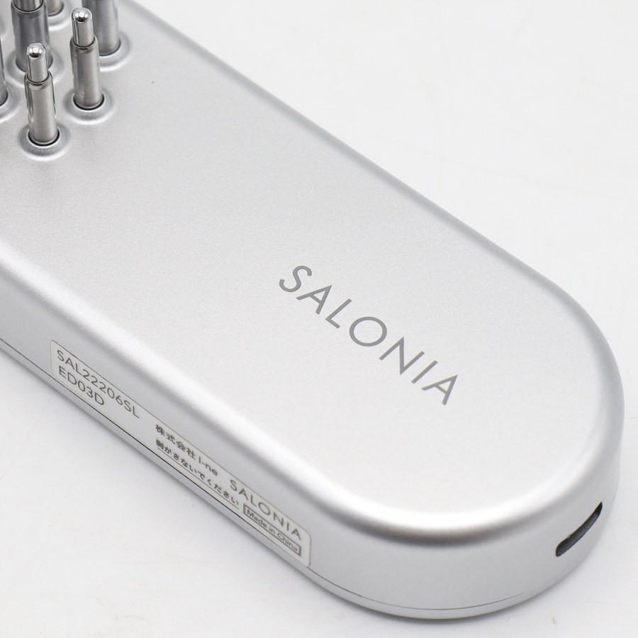 ボーナスストア+5％【美品】SALONIA SAL22206SL EMS 充電式ハリ美容ブラシ 美顔器 サロニア 本体 |  | 03