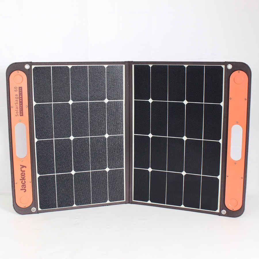 【ボーナスストア+5％】Jackery solarsaga 60 ソーラーパネル 折りたたみ式 68W/22V ソーラーチャージャー ジャクリ ポータブル電源 本体 | 