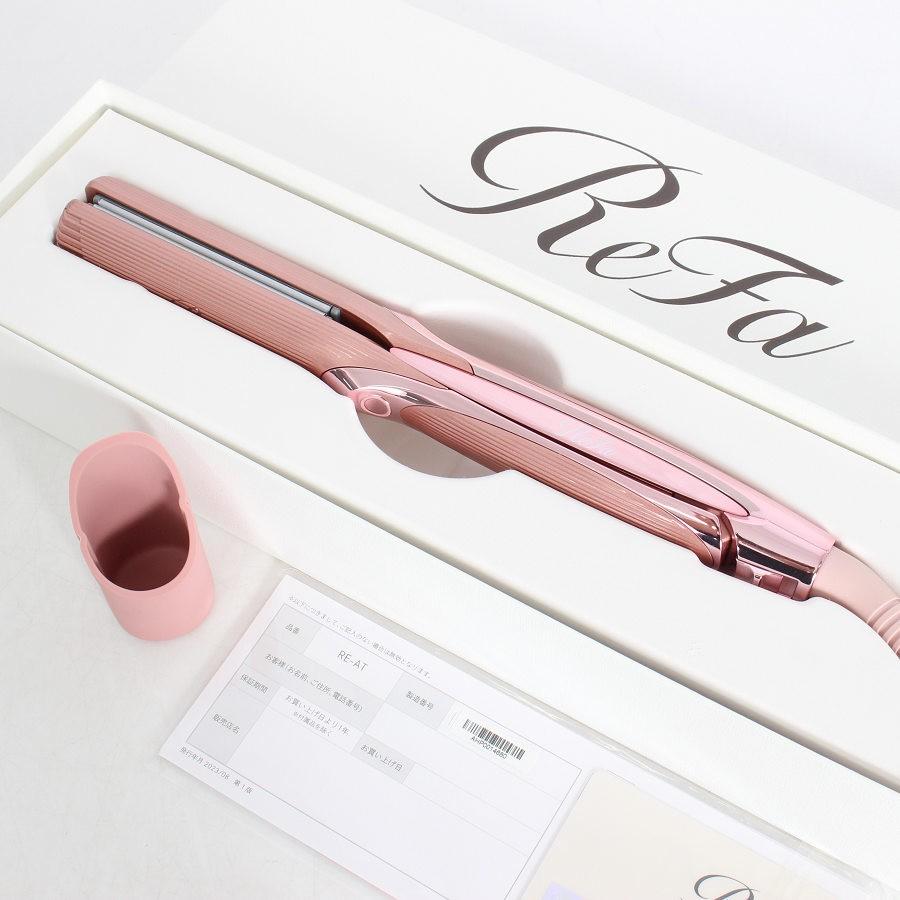 ボーナスストア+5％【美品】MTG ReFa STRAIGHT IRON PRO RE-AT-05A ピンク ストレートアイロン プロ リファ 本体 | 