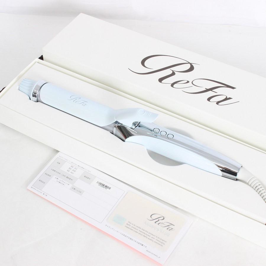 ボーナスストア+5％【美品】MTG ReFa CURL IRON PRO 32 RE-AW-02A ホワイト 32mm リファカールアイロン プロ ヘアアイロン 本体 | 