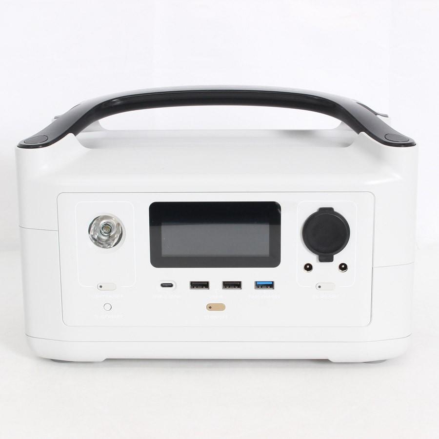 ボーナスストア+5％【美品】EcoFlow RIVER Plus ホワイト RIVER-Plus-JP 360Wh エコフロー リバープラス ポータブル電源 本体 |  | 01