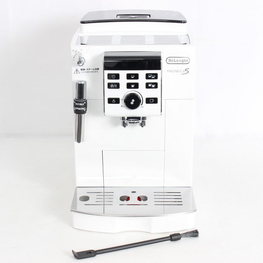 ボーナスストア+5％【美品】デロンギ マグニフィカS ECAM23120WN 全自動エスプレッソマシン コーヒーメーカー DeLonghi 本体 | 