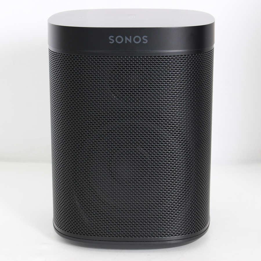 ボーナスストア+5％【美品】Sonos One SL ONESLJP1BLK ブラック ワイヤレススピーカー AirPlay2対応 ホームシアターサラウンドシステム 本体 |  | 01