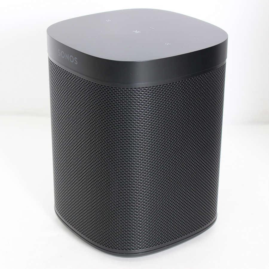 ボーナスストア+5％【美品】Sonos One SL ONESLJP1BLK ブラック ワイヤレススピーカー AirPlay2対応 ホームシアターサラウンドシステム 本体 |  | 02