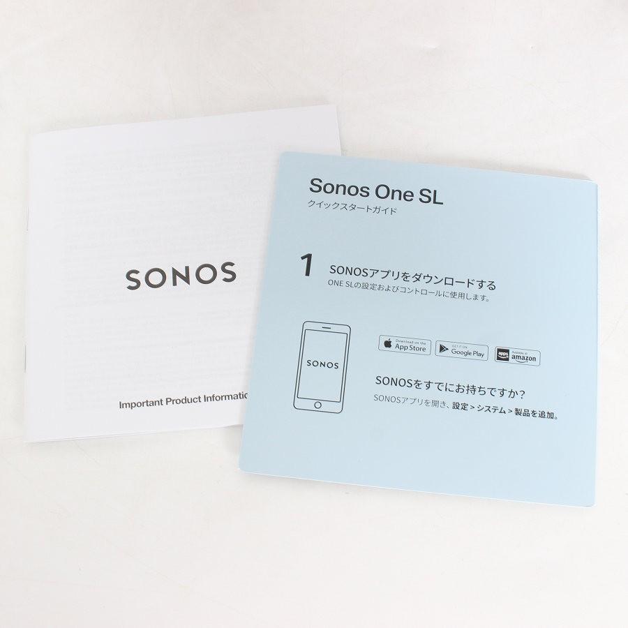 ボーナスストア+5％【美品】Sonos One SL ONESLJP1BLK ブラック ワイヤレススピーカー AirPlay2対応 ホームシアターサラウンドシステム 本体 |  | 09