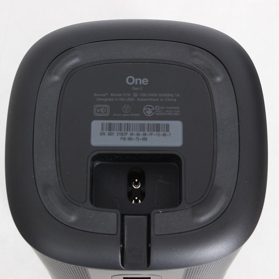 ボーナスストア+5％【美品】Sonos One Gen 2 スマートスピーカー ONEG2JP1BLK ブラック AirPlay2対応 アレクサ搭載 ソノス ワン 本体 |  | 06