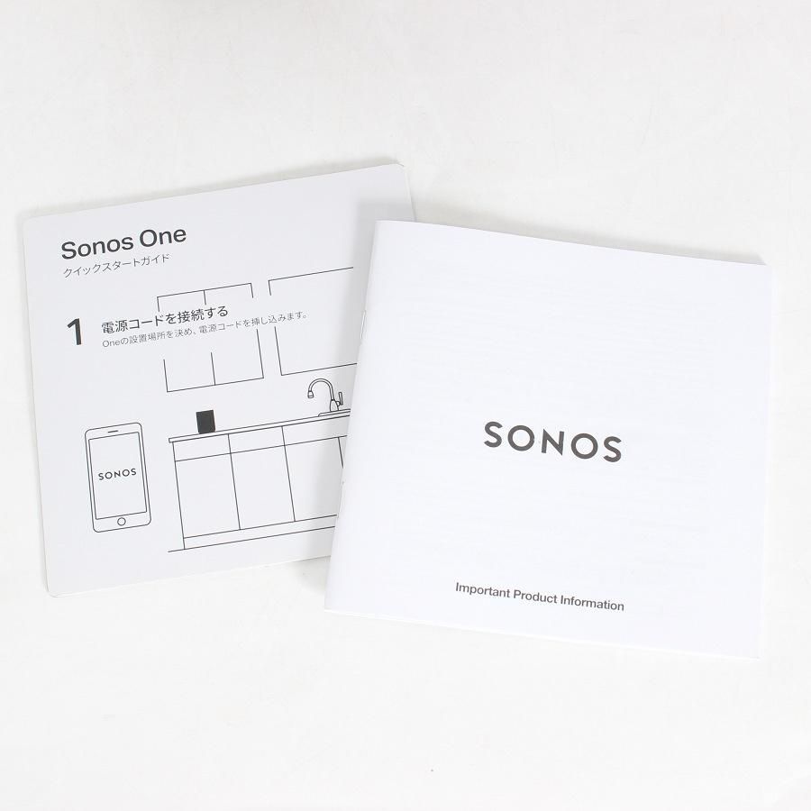 ボーナスストア+5％【美品】Sonos One Gen 2 スマートスピーカー ONEG2JP1BLK ブラック AirPlay2対応 アレクサ搭載 ソノス ワン 本体 |  | 09