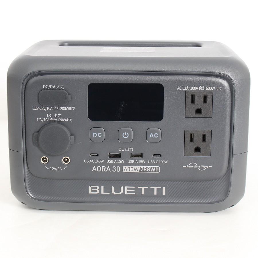 ボーナスストア+5％【美品】BLUETTI?AORA 30 V2 グレー ポータブル電源 288Wh/18000mAh ブルーティ 本体 |  | 01