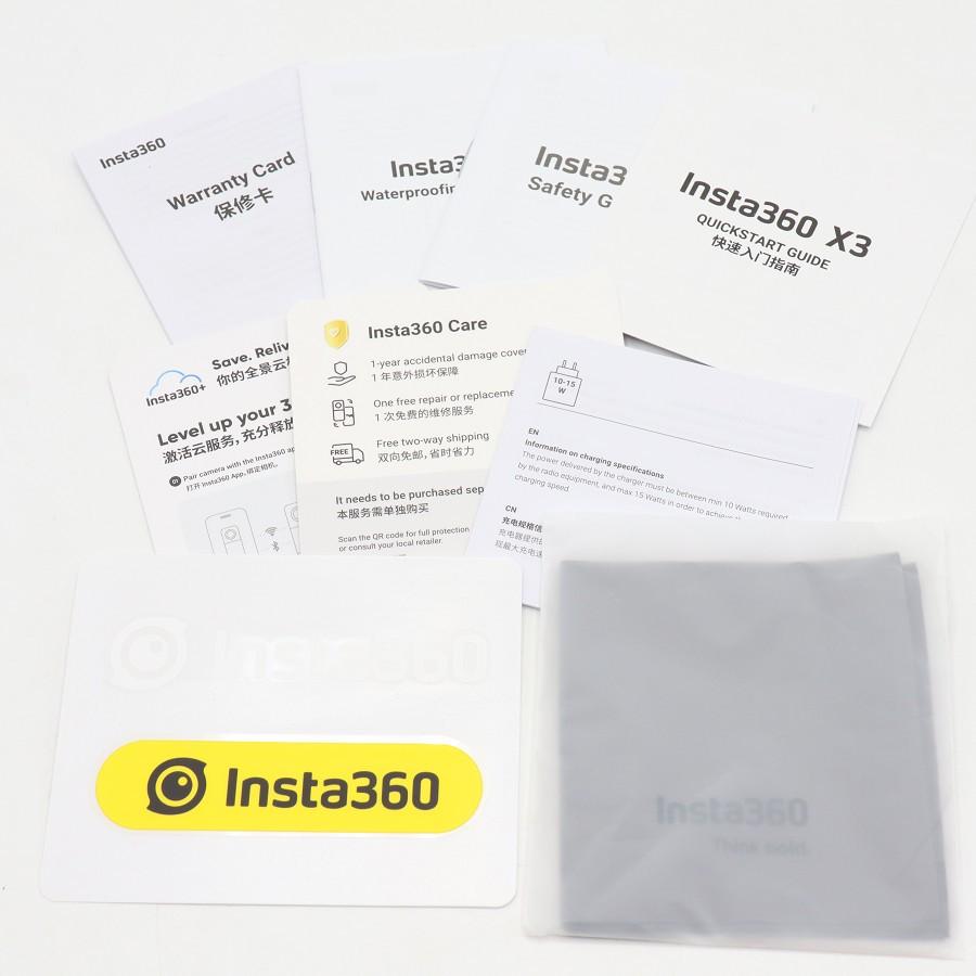 ボーナスストア+5％【美品】Insta360 X3 CINSAAQ/B 360度カメラ 全天球 インスタ360 パノラマ 本体 |  | 08