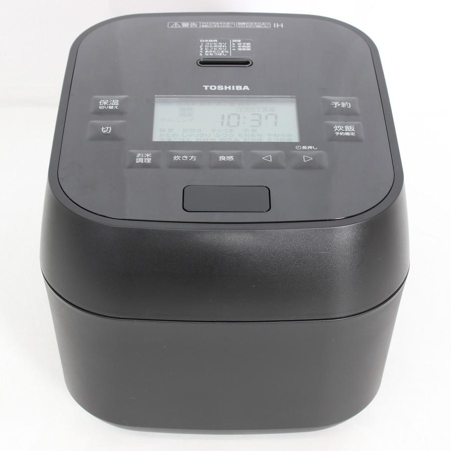 【ボーナスストア+5％】東芝 炎匠炊き RC-10HGX-K グランブラック 5.5合 圧力IHジャー 炊飯器 TOSHIBA 本体 |  | 01