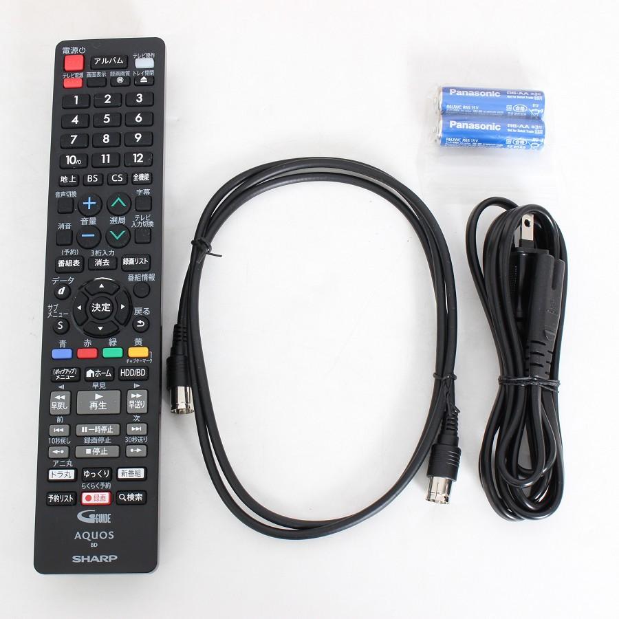 ボーナスストア+5％【美品】シャープ AQUOS ブルーレイ 2B-C10GW1 ブルーレイレコーダー 1TB 2番組同時録画 SHARP アクオス 本体 |  | 08