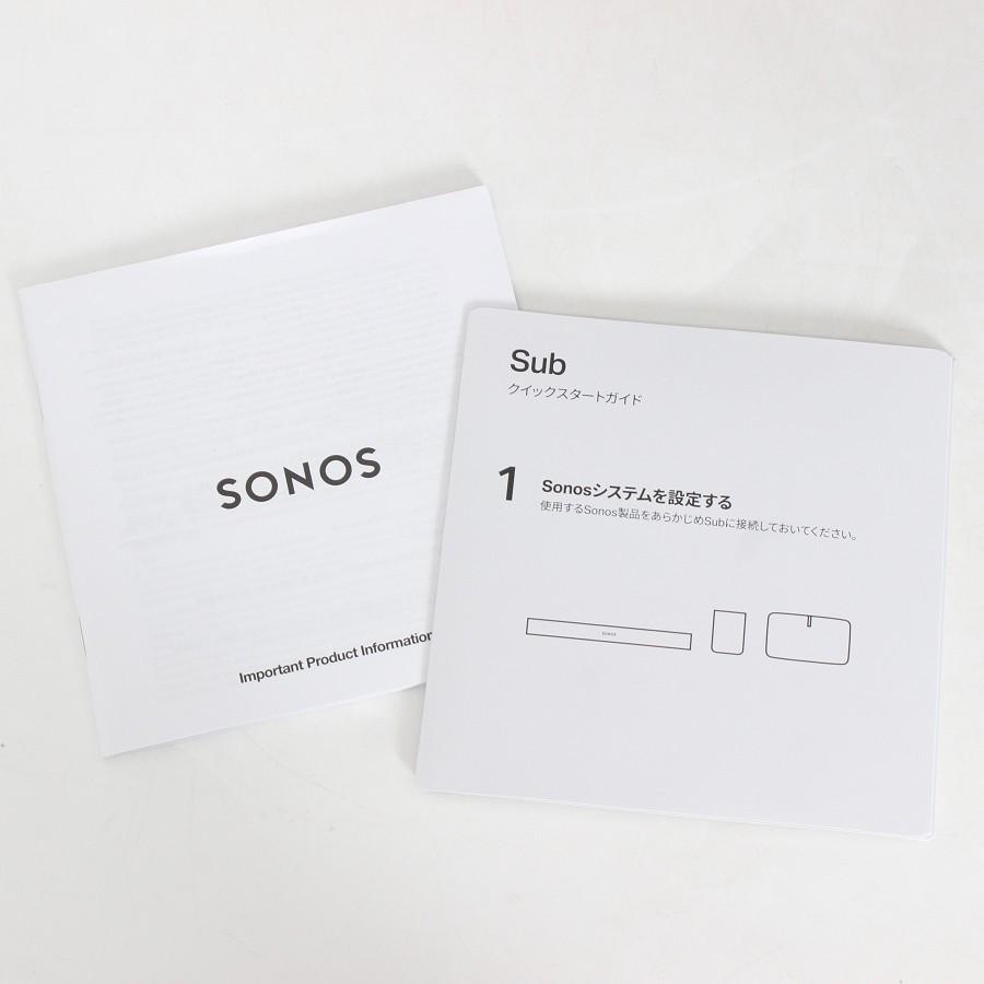 【ボーナスストア+5％】Sonos Sub Gen3 SUBG3JP1BLK ブラック ワイヤレスサブウーファー AirPlay2対応 ホームシアター ソノス 本体 |  | 10