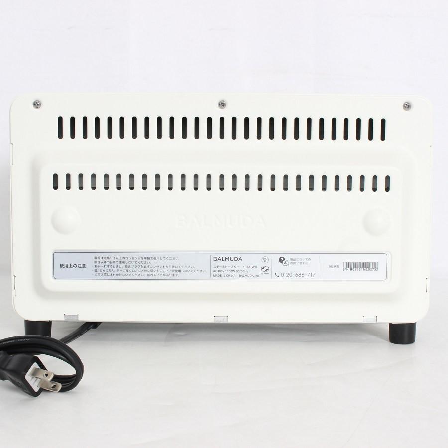 【ボーナスストア+5％】BALMUDA The Toaster K05A-WH ホワイト スチームオーブントースター バルミューダ ザ・トースター 本体 |  | 03