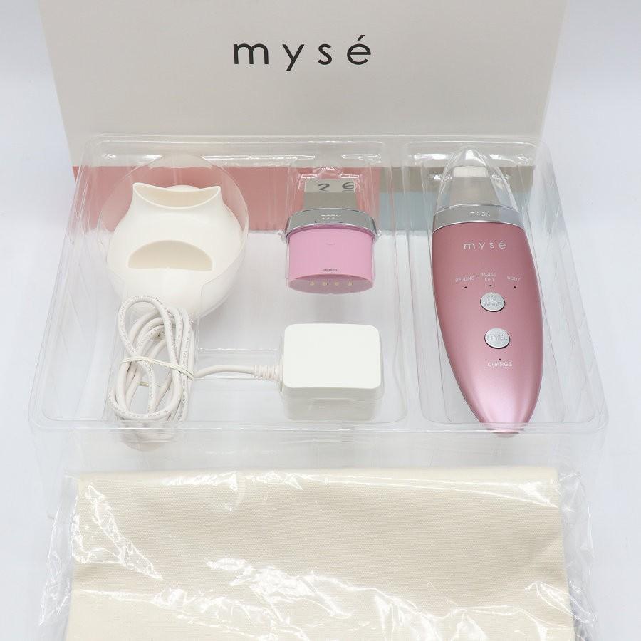 ボーナスストア+5％【美品】ヤーマン ミーゼ ダブルピーリング プレミアム MS-40P-1 ポーチセット 超音波振動 イオンクレンジング YA-MAN myse 本体 | 