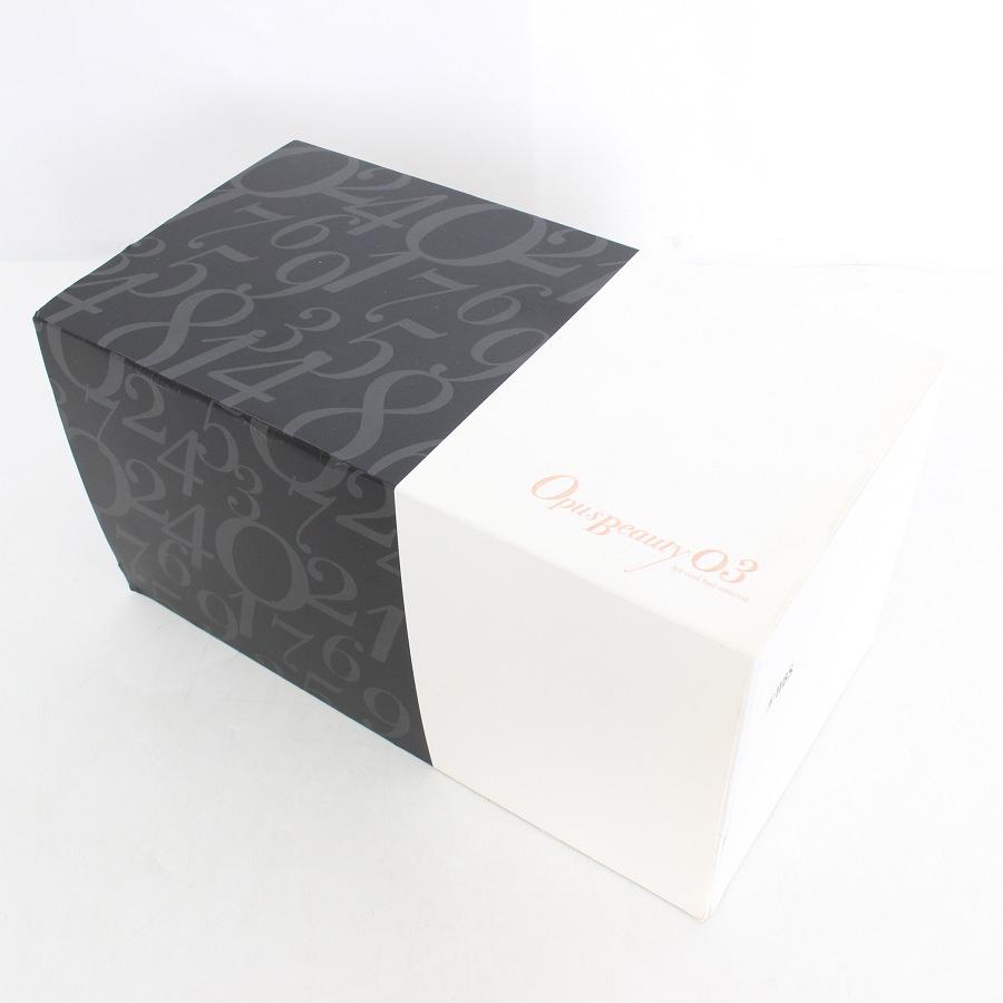 ボーナスストア+5％【美品】OPUS BEAUTY 03 家庭用脱毛器 KK009 ブラック×イエローゴールド オーパスビューティ ゼロスリー THRシステム 本体 |  | 12
