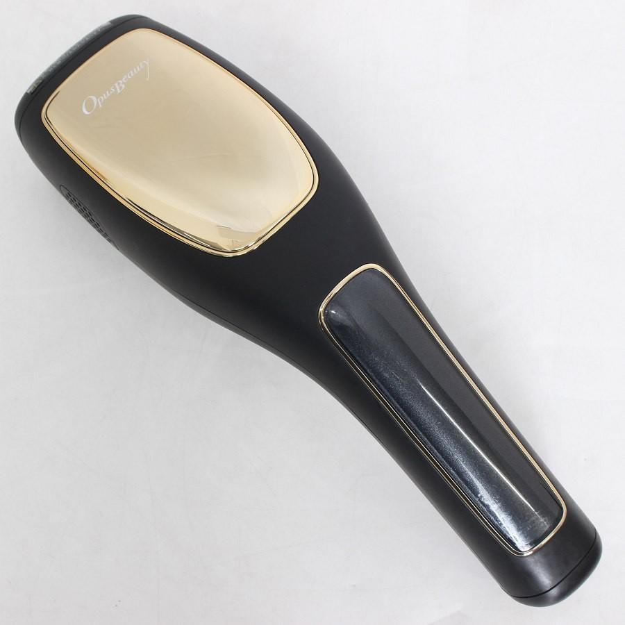 ボーナスストア+5％【美品】OPUS BEAUTY 03 家庭用脱毛器 KK009 ブラック×イエローゴールド オーパスビューティ ゼロスリー THRシステム 本体 |  | 01