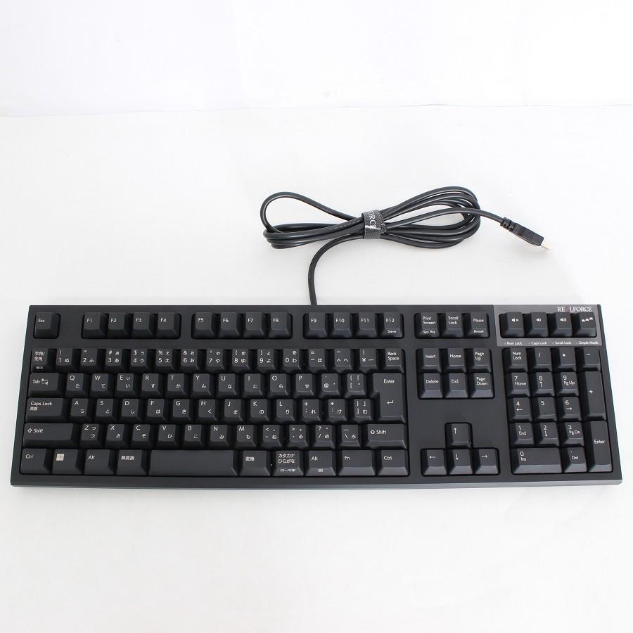 ボーナスストアPlus【美品】東プレ REALFORCE R3S R3SA12 ブラック