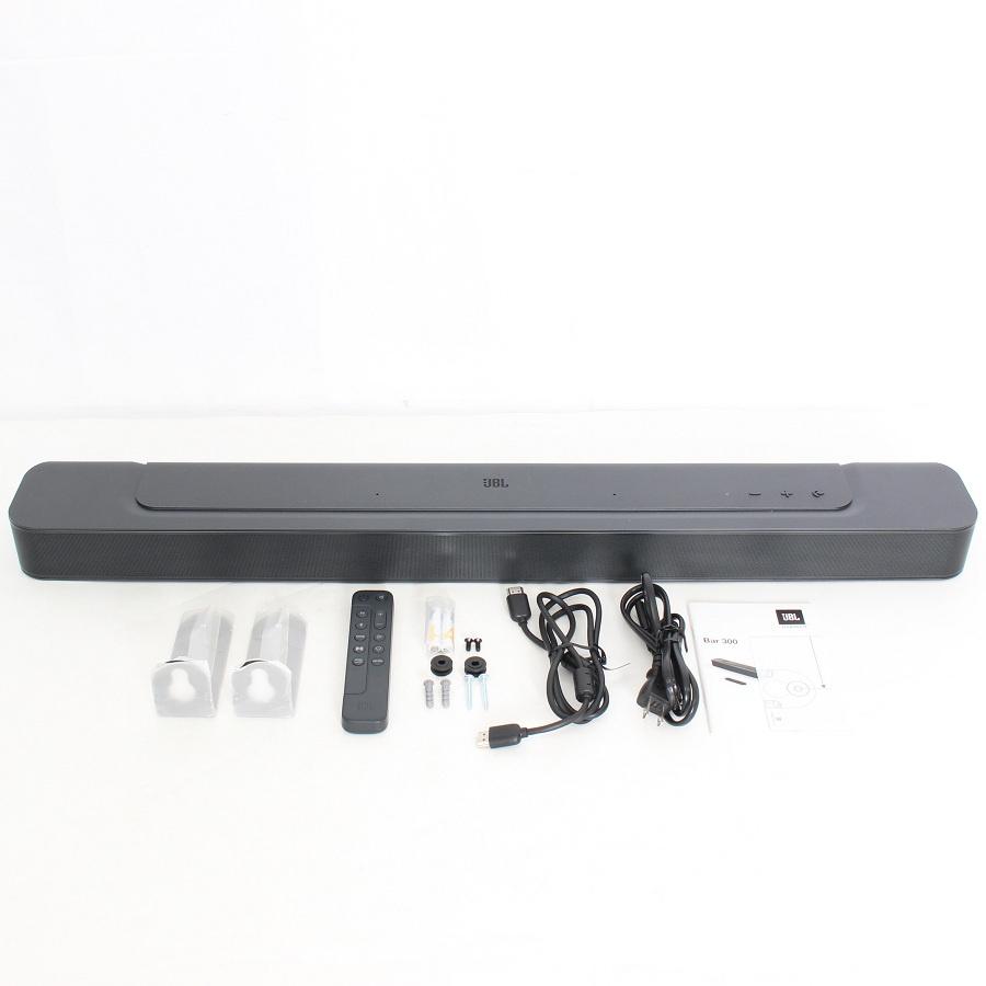 ボーナスストア+5％【美品】JBL BAR 300 JBLBAR300PROBLKJN ブラック サウンドバー DolbyAtmos対応 ジェービーエル 本体 | 