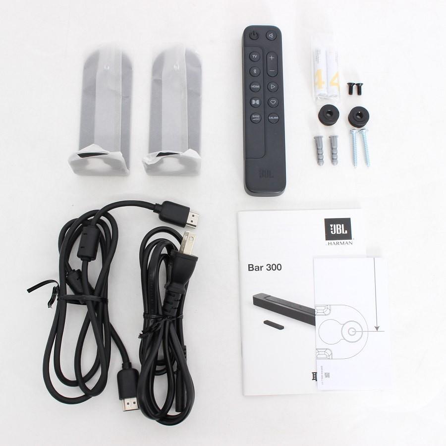 ボーナスストア+5％【美品】JBL BAR 300 JBLBAR300PROBLKJN ブラック サウンドバー DolbyAtmos対応 ジェービーエル 本体 |  | 11