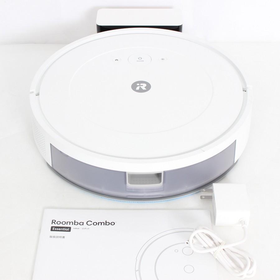 【ボーナスストア+5％】iRobot ルンバ コンボ Essential robot Y011260 ホワイト ロボット掃除機 アイロボット Roomba 本体 | 