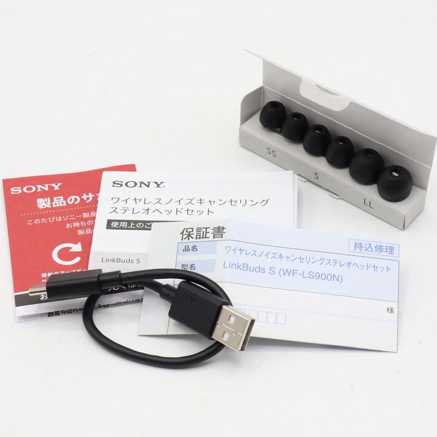 ボーナスストアPlus【未使用】SONY LinkBuds S WF-LS900N-BC ブラック ワイヤレスイヤホン ソニー リンクバッズS 本体 |  | 09