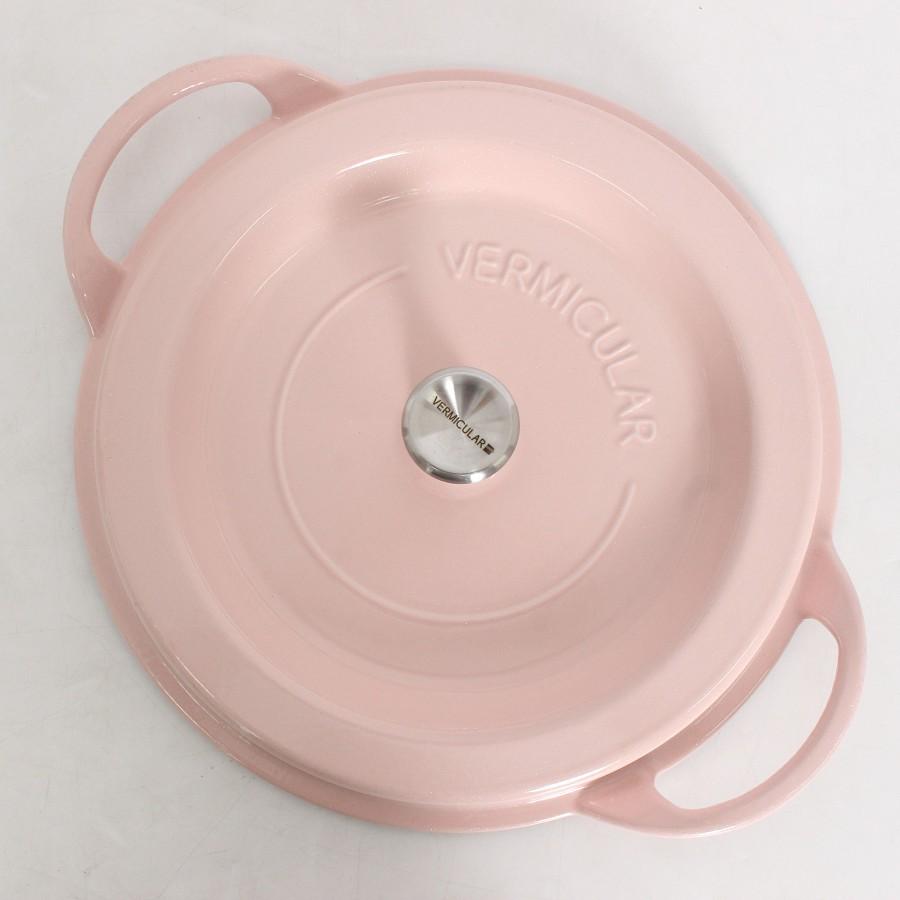 【ボーナスストア+5％】バーミキュラ オーブンポットラウンド 26cm SUKIYAKI PNK26RS パールピンク 無水 ホーロー 両手鍋 本体 |  | 14