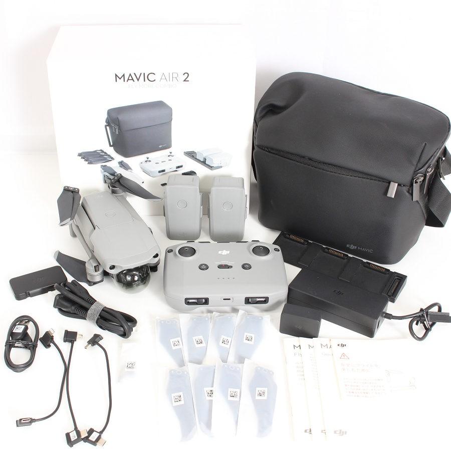 ボーナスストア+5％【美品】DJI Mavic Air 2 Fly More Combo MAVAC2 ドローン マビックエアー フライモアコンボ 本体 | 