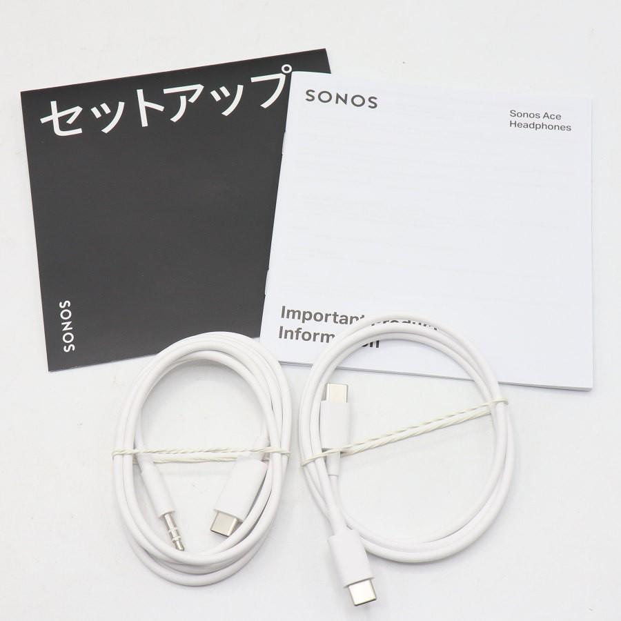 ボーナスストアPlus【美品】Sonos Ace ACEG1JP1 ソフトホワイト 空間オーディオ ノイズキャンセリングヘッドホン ソノス エース 本体 |  | 06