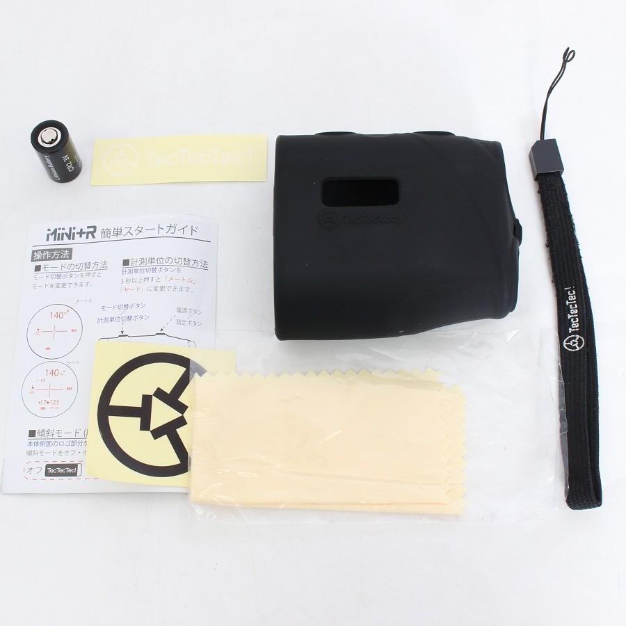 ボーナスストア+5％【美品】TecTecTec Mini+R ホワイト ゴルフ用レーザー距離計 テックテックテック ミニプラスアール 本体 |  | 09