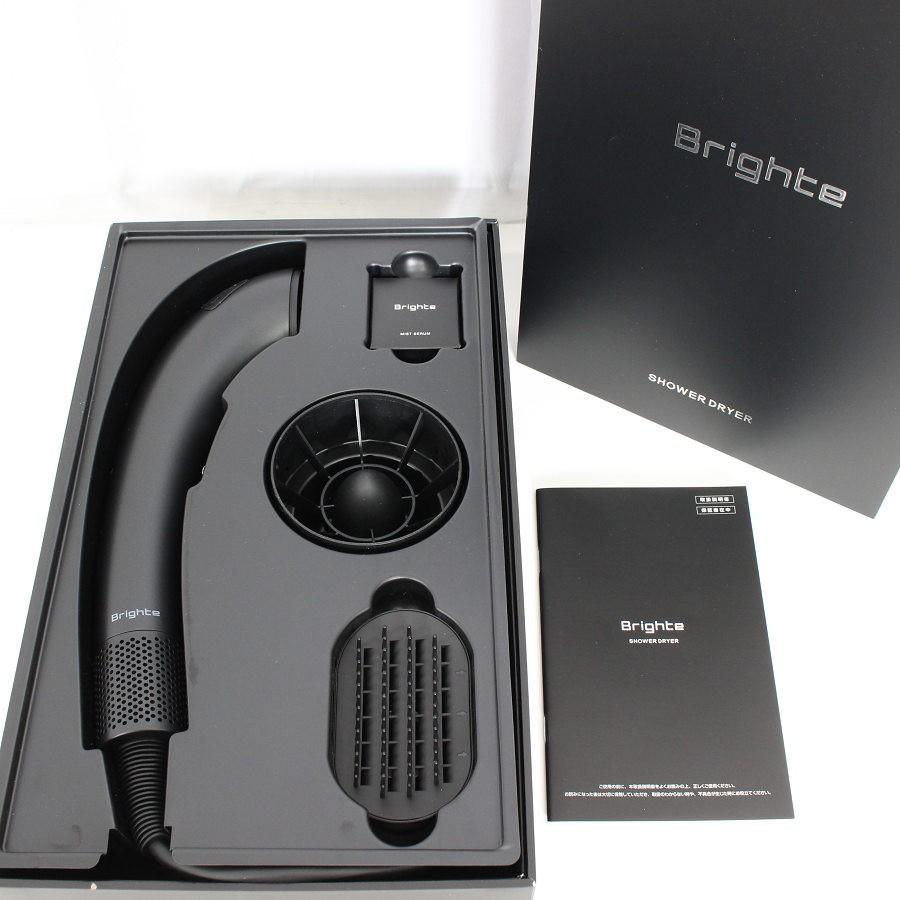 ボーナスストア+5％【美品】Brighte SHOWER DRYER BRT-SD173 ブラック ヘアドライヤー ブライト シャワードライヤー 本体 | 