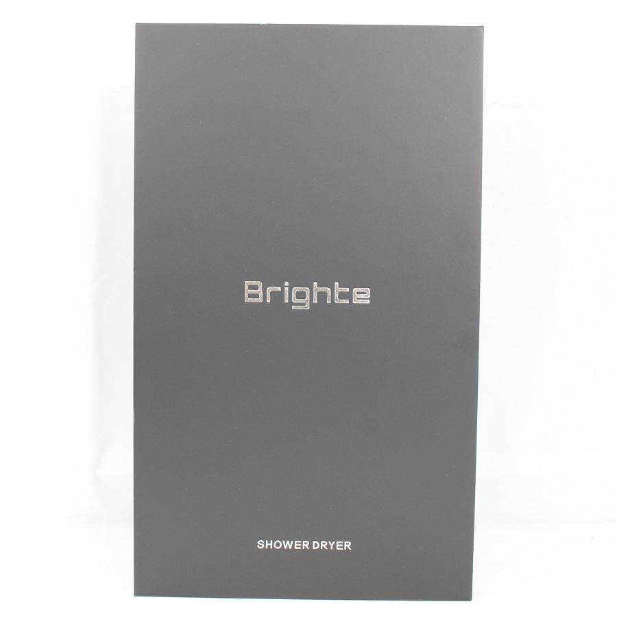 ボーナスストア+5％【美品】Brighte SHOWER DRYER BRT-SD173 ブラック ヘアドライヤー ブライト シャワードライヤー 本体 |  | 10