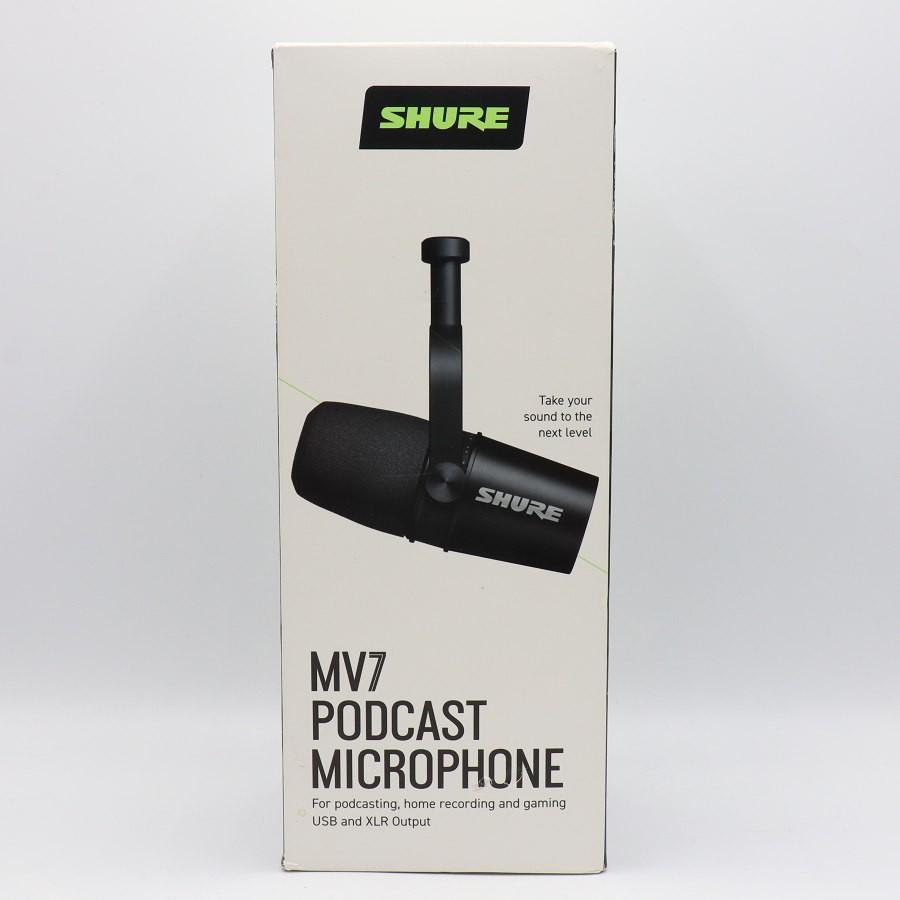 ボーナスストア+5％【美品】SHURE MOTIV MV7-K-J ブラック ポッドキャスト マイクロホン ダイナミックマイク シュア 本体 |  | 12