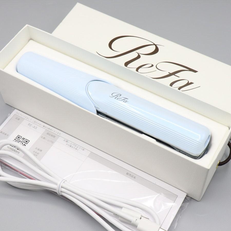 ボーナスストア+5％【美品】MTG ReFa FINGER IRON ST RE-AS-02A ホワイト リファフィンガーアイロンST ヘアアイロン 本体 | 