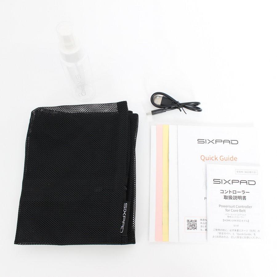 ボーナスストア+5％【美品】MTG SIXPAD Powersuit Core Belt SE-BS-00A-S SIXPAD CLUB対応 Sサイズ リモコン付き シックスパッド パワースーツ コアベルト 本体 |  | 12