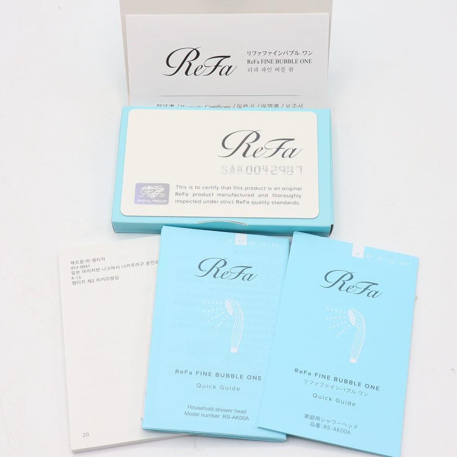 【ボーナスストア+5％】MTG ReFa FINE BUBBLE ONE RS-AK00A シャワーヘッド ヘアケア リファファインバブル 本体 |  | 09