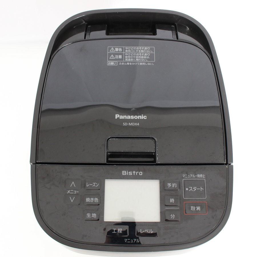【ボーナスストアPlus】パナソニック ビストロ SD-MDX4-K ホームベーカリー おうち乃が美対応モデル 1斤タイプ ブラック Panasonic 本体 |  | 10