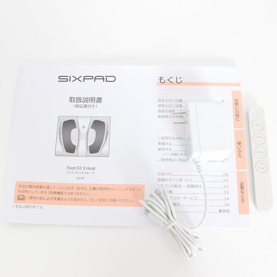 ボーナスストアPlus【美品】MTG SIXPAD Foot Fit 3 Heat SE-BY-02A ホワイト シックスパッド フットフィット 3 ヒート 本体 |  | 11