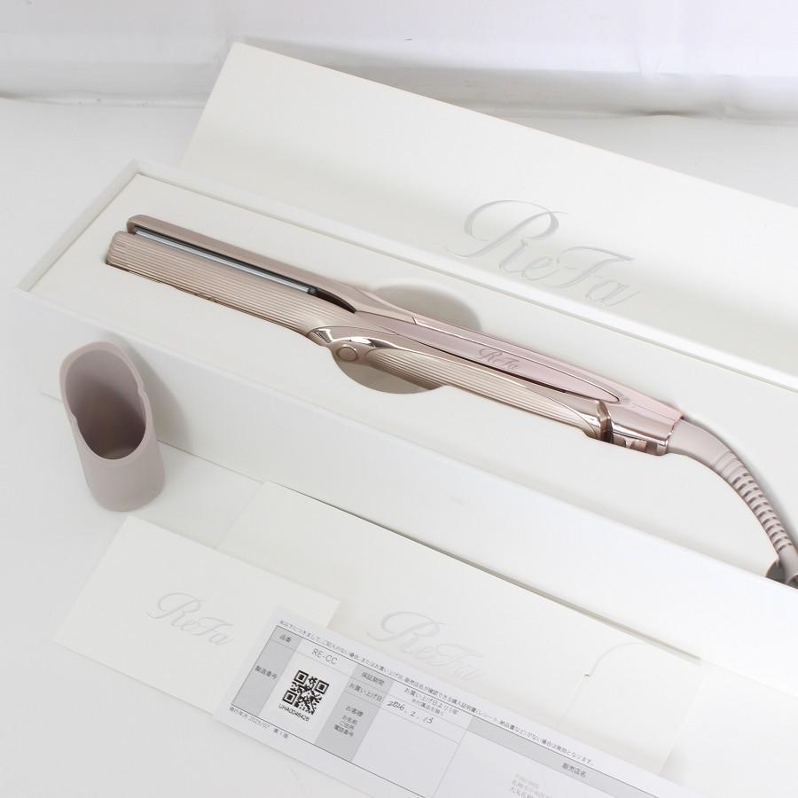 ボーナスストア+5％【美品】MTG ReFa STRAIGHT IRON PRO+ RE-CC-48A シャンパングレージュ リファストレートアイロン プロ ヘアアイロン 本体 | 