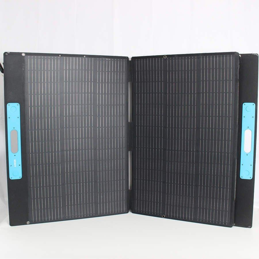 【ボーナスストアPlus】Anker Solix PS400 Portable Solar Panel A24370A1 ブラック ソーラーパネル アンカー 本体 |  | 03