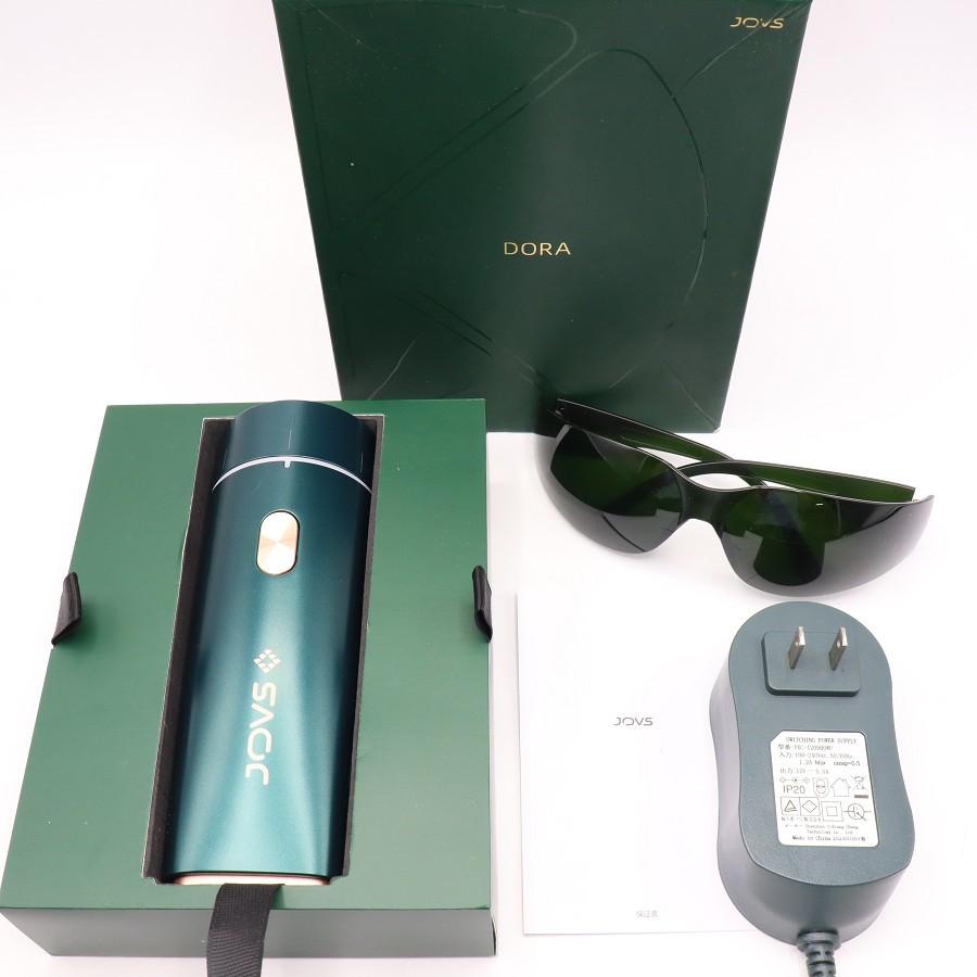 ボーナスストア+5％【美品】JOVS Dora J847 Dora1.1 エメラルドグリーン HIPL 家庭用脱毛器 ジョブズ ドラ 本体 | 